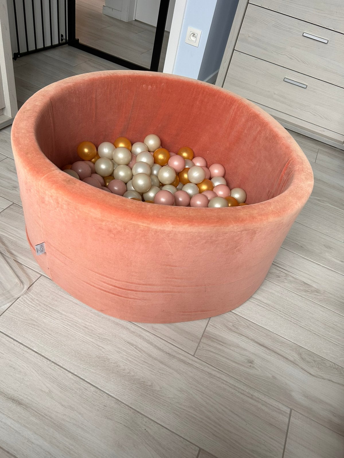 Moje ballenbad met ballen terracotta, Kinderen en Baby's, Speelgoed | Buiten | Los speelgoed, Ophalen, Zo goed als nieuw