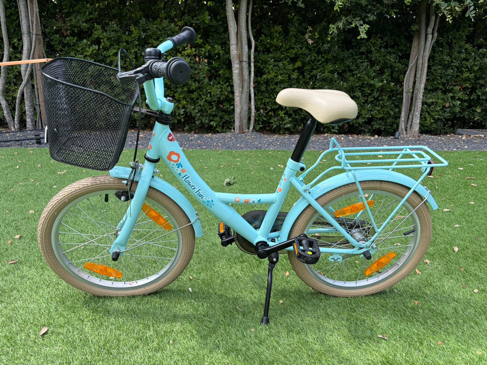 Meisjesfiets 18inch, Enlèvement, Comme neuf, Frein à rétropédalage