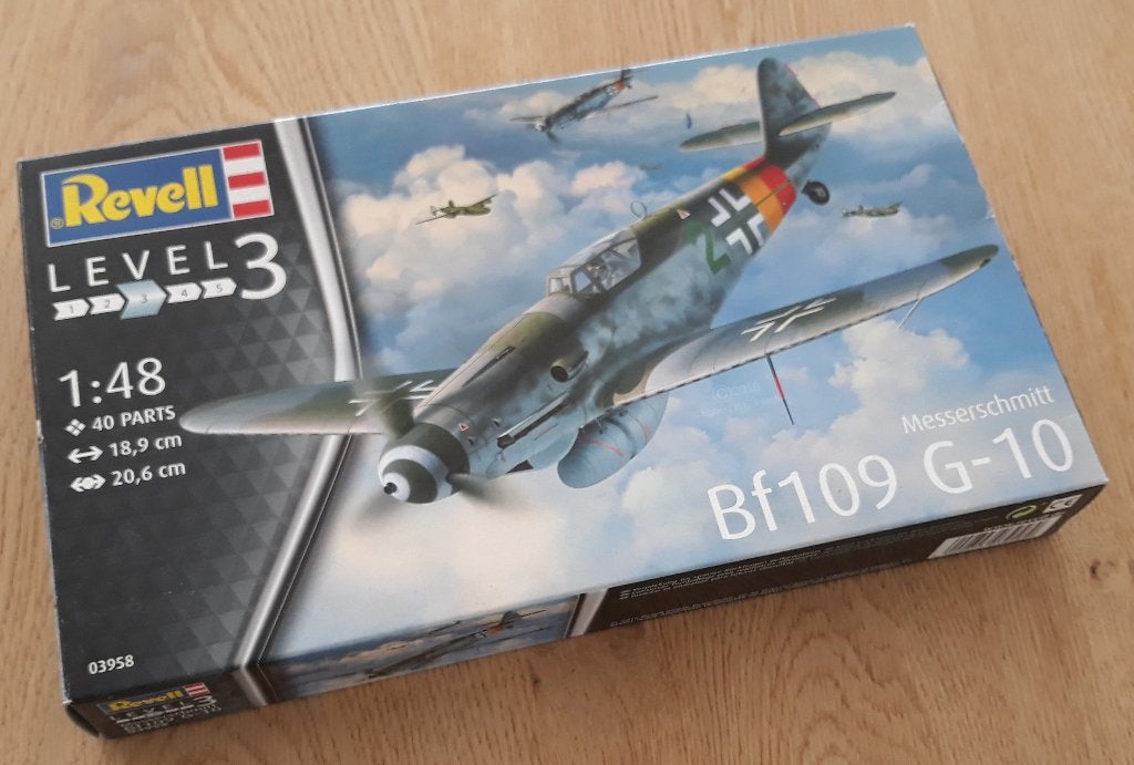 Messerschmitt Bf 109 G-10, Revell, Ophalen of Verzenden, Zo goed als nieuw, Groter dan 1:72