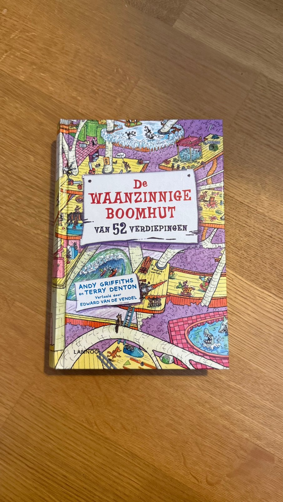 De waanzinnige boomhut, Boeken, Ophalen of Verzenden, Zo goed als nieuw