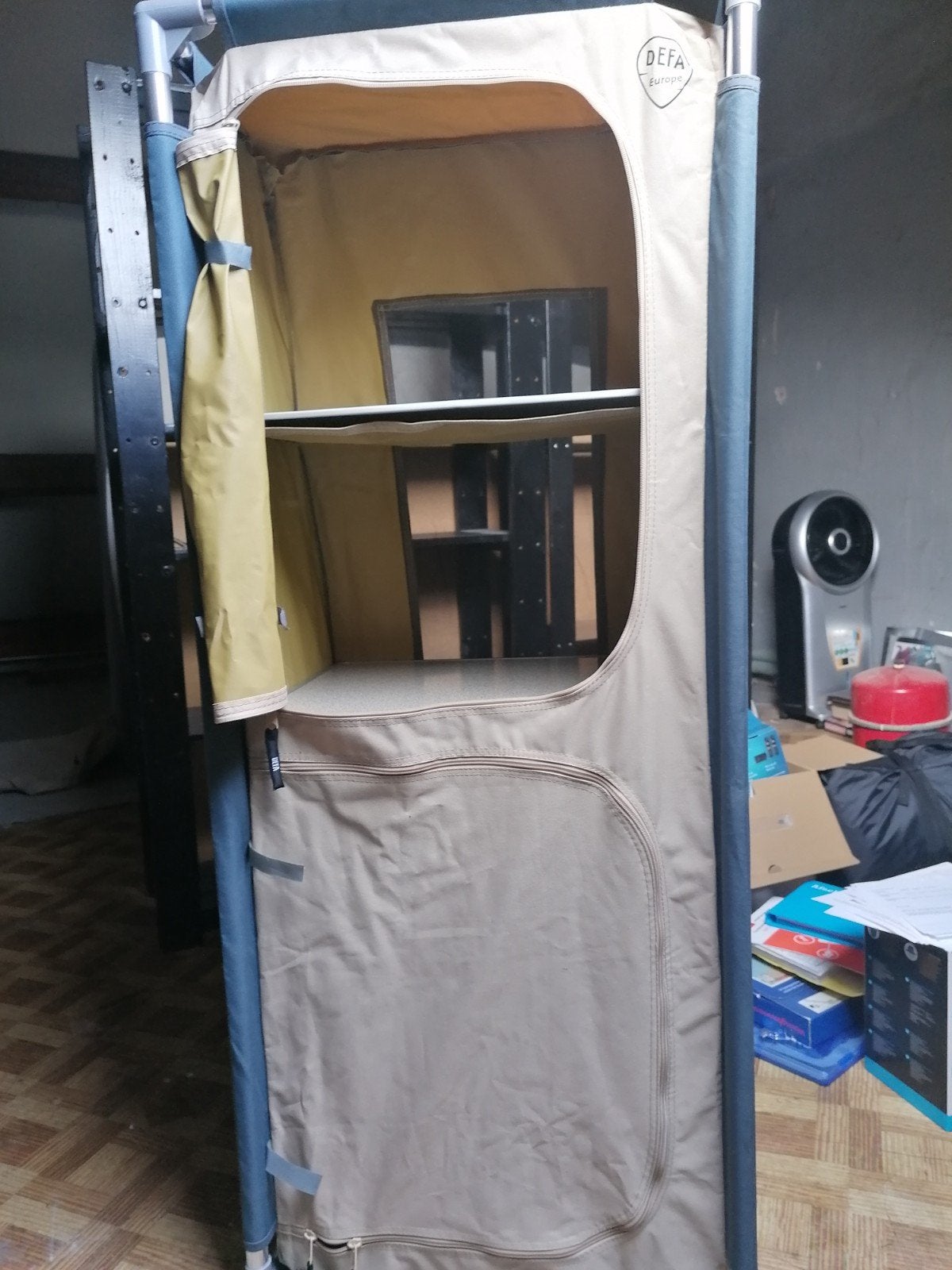 Grote campingkast zgan, Caravans en Kamperen, Ophalen, Campingkast