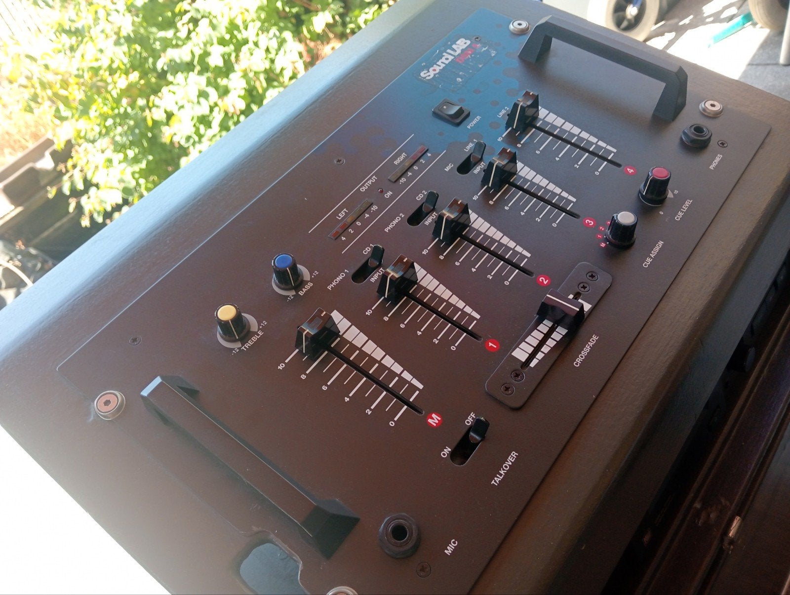 dj sound lab dsm 5 en de Sony mds je330 minidisc speler, Ophalen of Verzenden, Speler