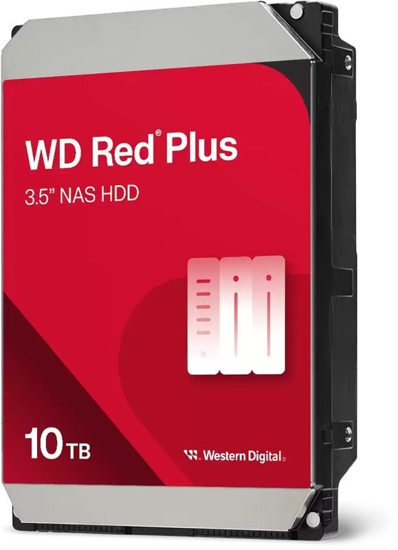 Western Digital Red Plus WD100EFGX 10 To, Informatique & Logiciels, Disques durs, Neuf, 10tb, Enlèvement ou Envoi, Interne