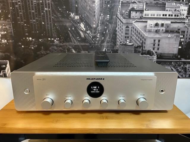 MARANTZ MODEL 50 champagne  2j garantie, Audio, Tv en Foto, Versterkers en Ontvangers, Zo goed als nieuw, 60 tot 120 watt, Stereo