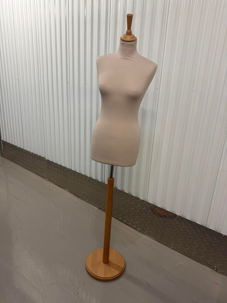 Mannequins torses (x8) – Beige & noir – Idéal boutique, Enlèvement, Utilisé