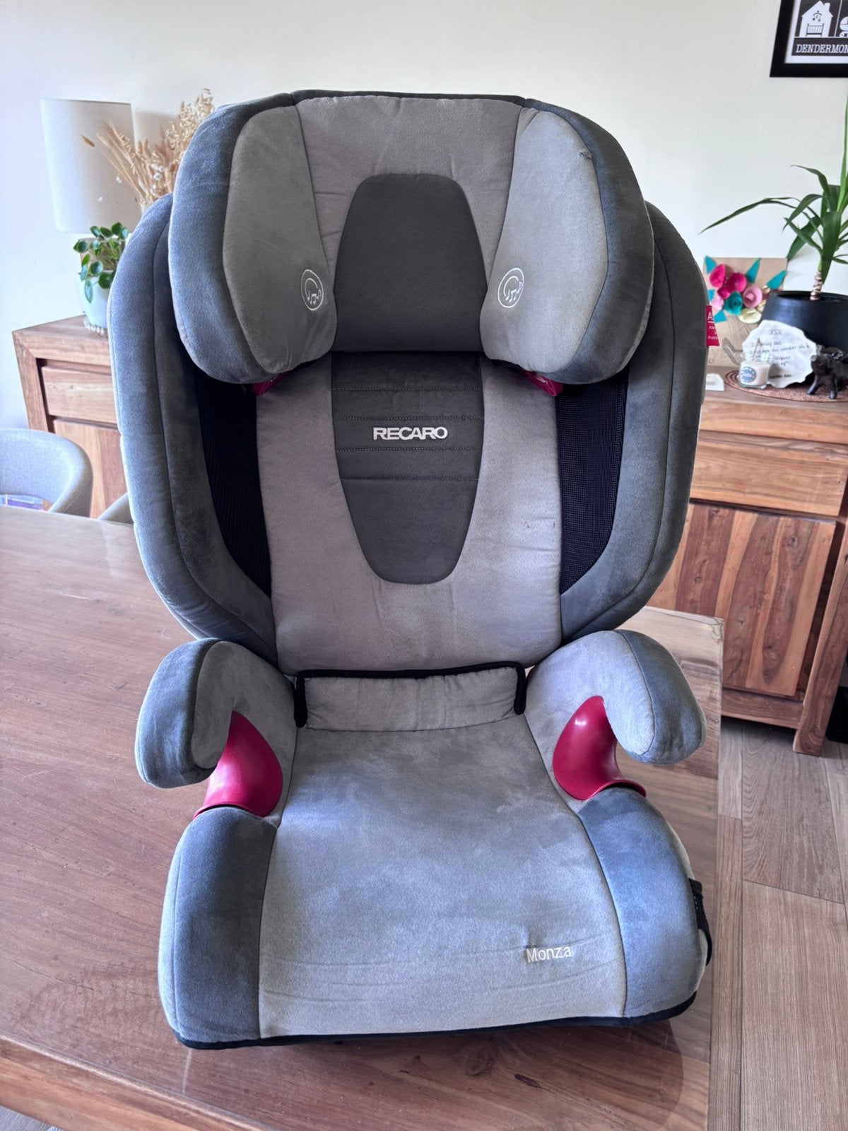 Autostoel recaro monza grijs, Enfants & Bébés, Autres marques, 15 à 36 kg, Enlèvement, Utilisé