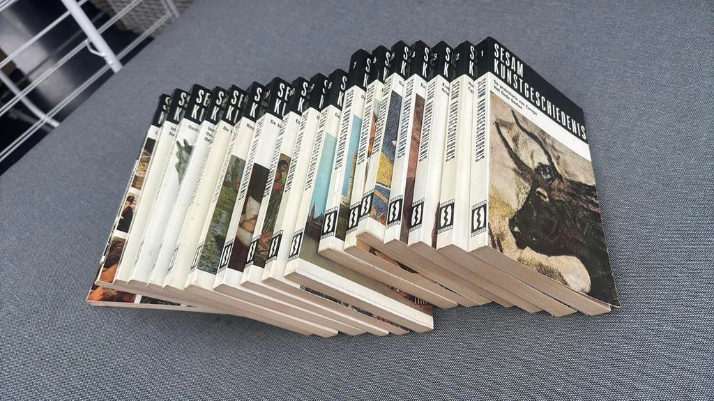 18 delige Sesam kunstgeschiedenis, Boeken, Ophalen of Verzenden, Zo goed als nieuw