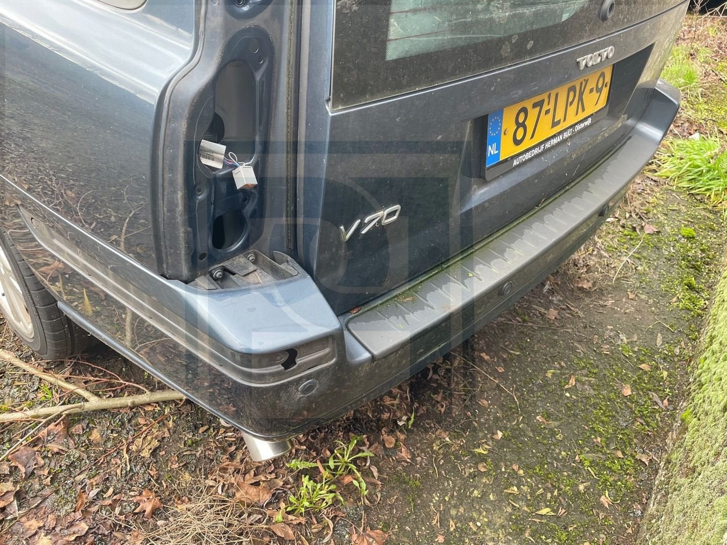 parkeersensorenset achterbumper volvo V70 blue kleur 466, Ophalen of Verzenden, Gebruikt