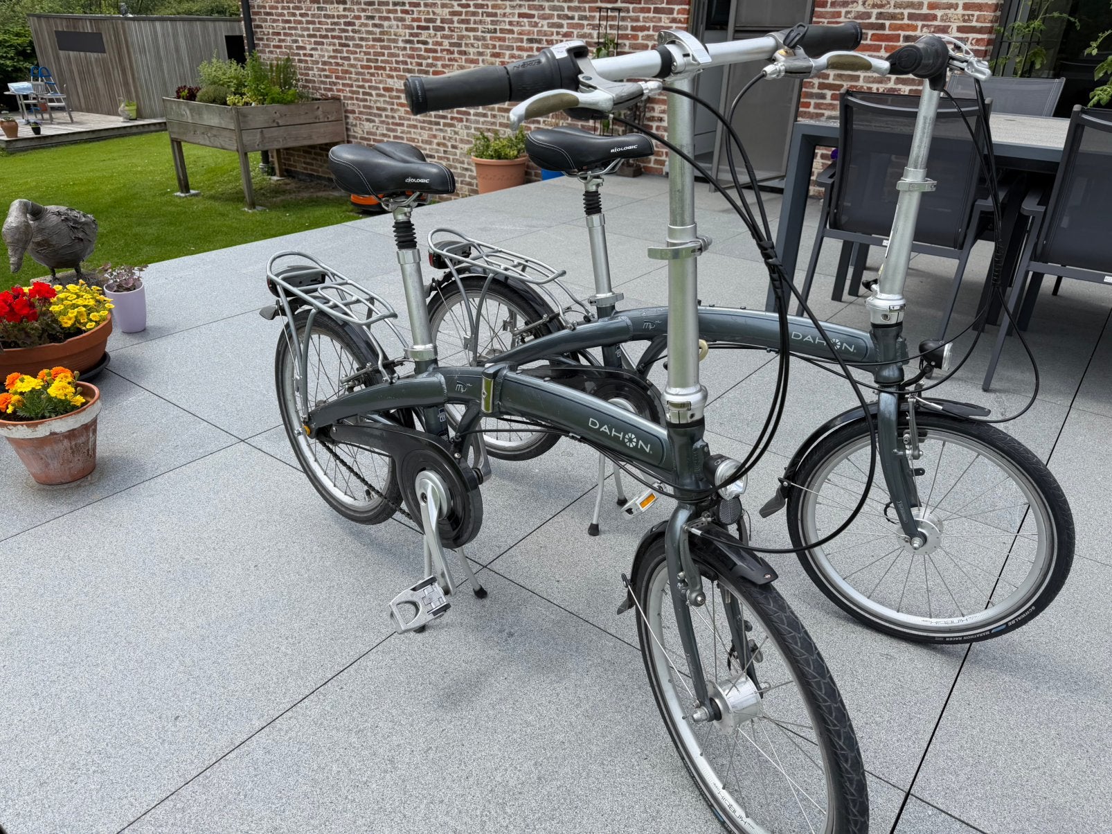 Dahon plooifiets, minifietsen xl plus draagzakken, Ophalen, Gebruikt, Dahon, Versnellingen