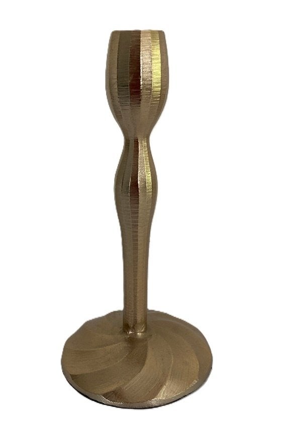 Riverdale – Kandelaar voor dinerkaarsen gold 21 cm, Neuf, Riverdale, Enlèvement ou Envoi, 21 cm