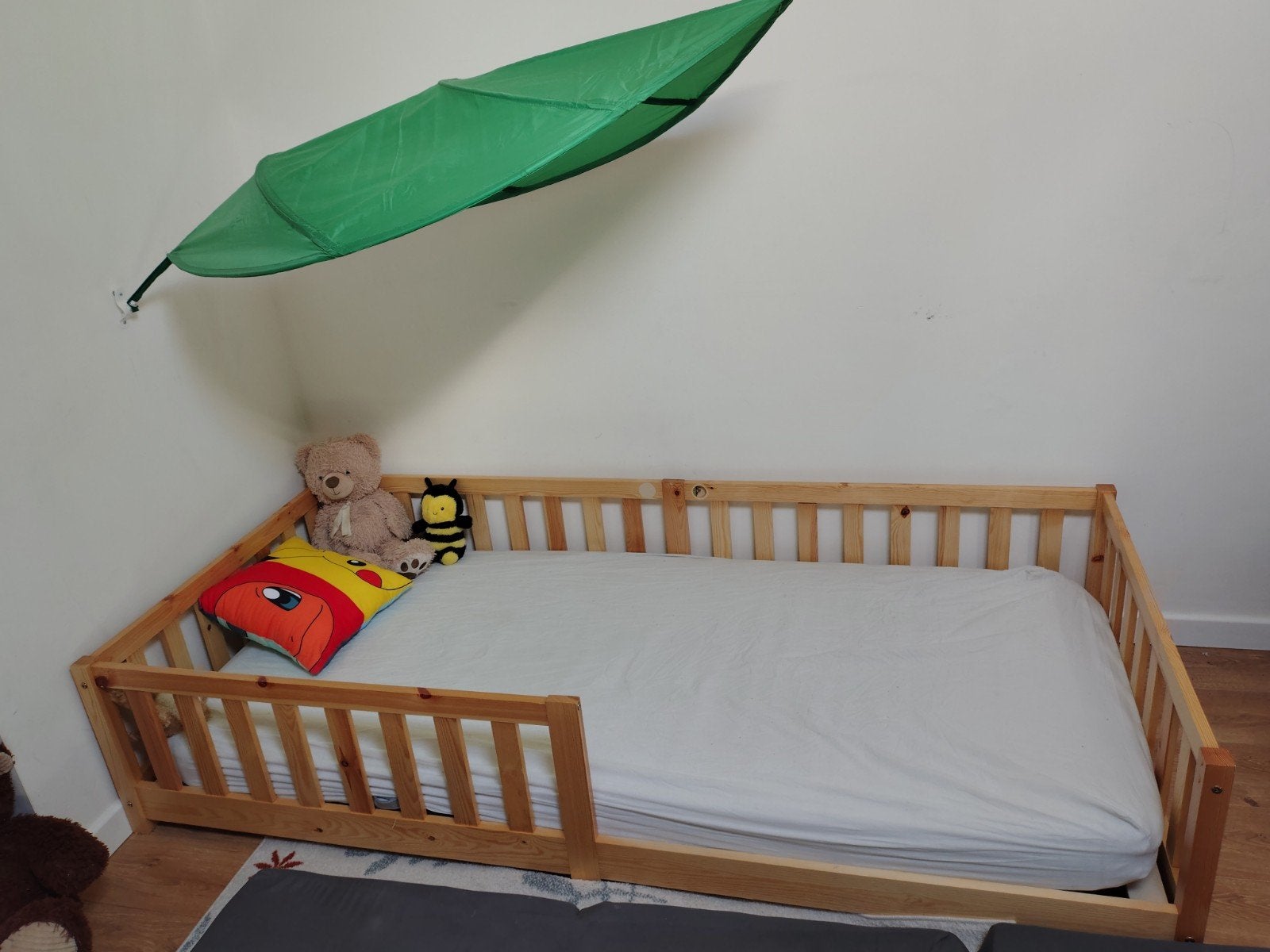 Lit enfant 90x200, 180 cm ou plus, 85 à 100 cm, Comme neuf, Enlèvement