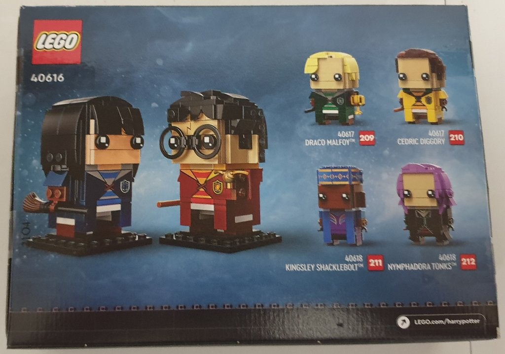 LEGO 40616 Harry Potter et Cho Chang - NEUF ET SCELLÉ, Neuf, Enlèvement ou Envoi, BrickHeadz, Lego