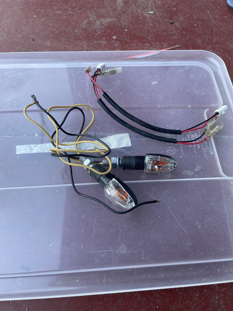 Petits clignotants moto avec adaptateur KTM, Motos, Enlèvement ou Envoi, Utilisé