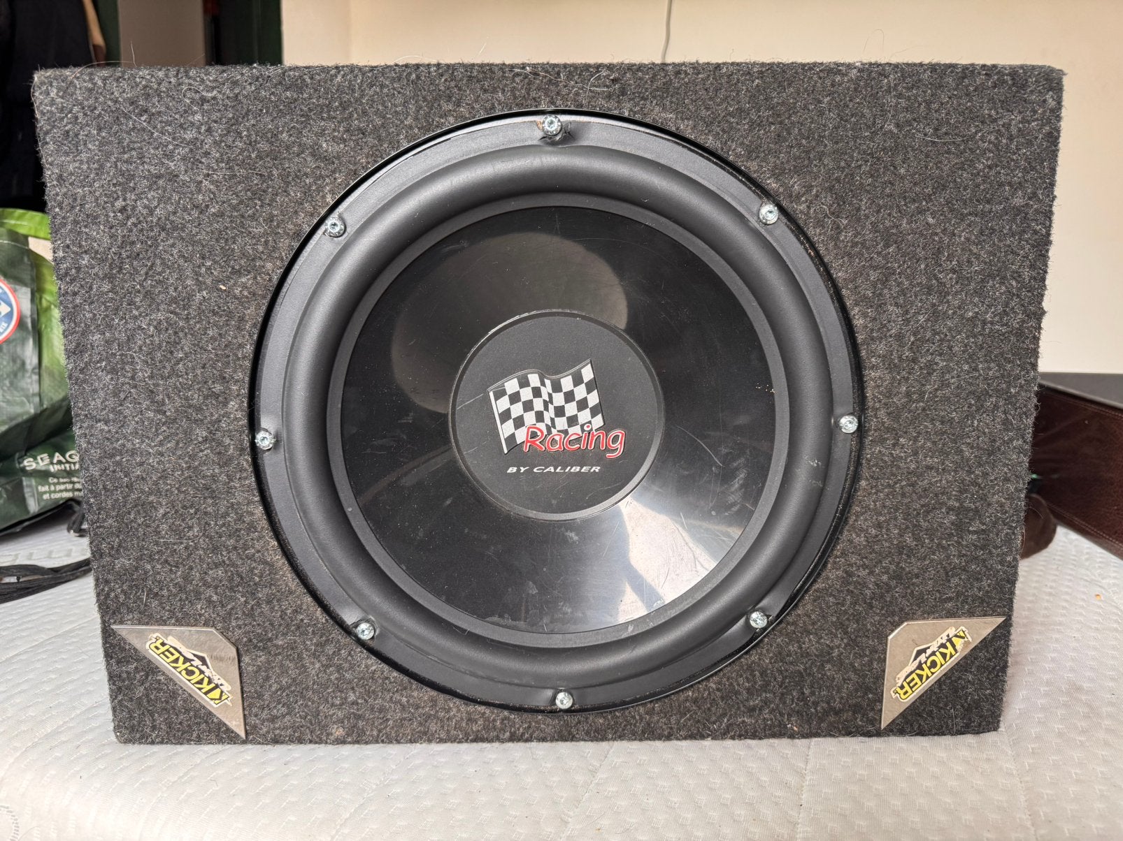 Caliber Subwoofer, Autos : Divers, Haut-parleurs voiture, Enlèvement, Comme neuf