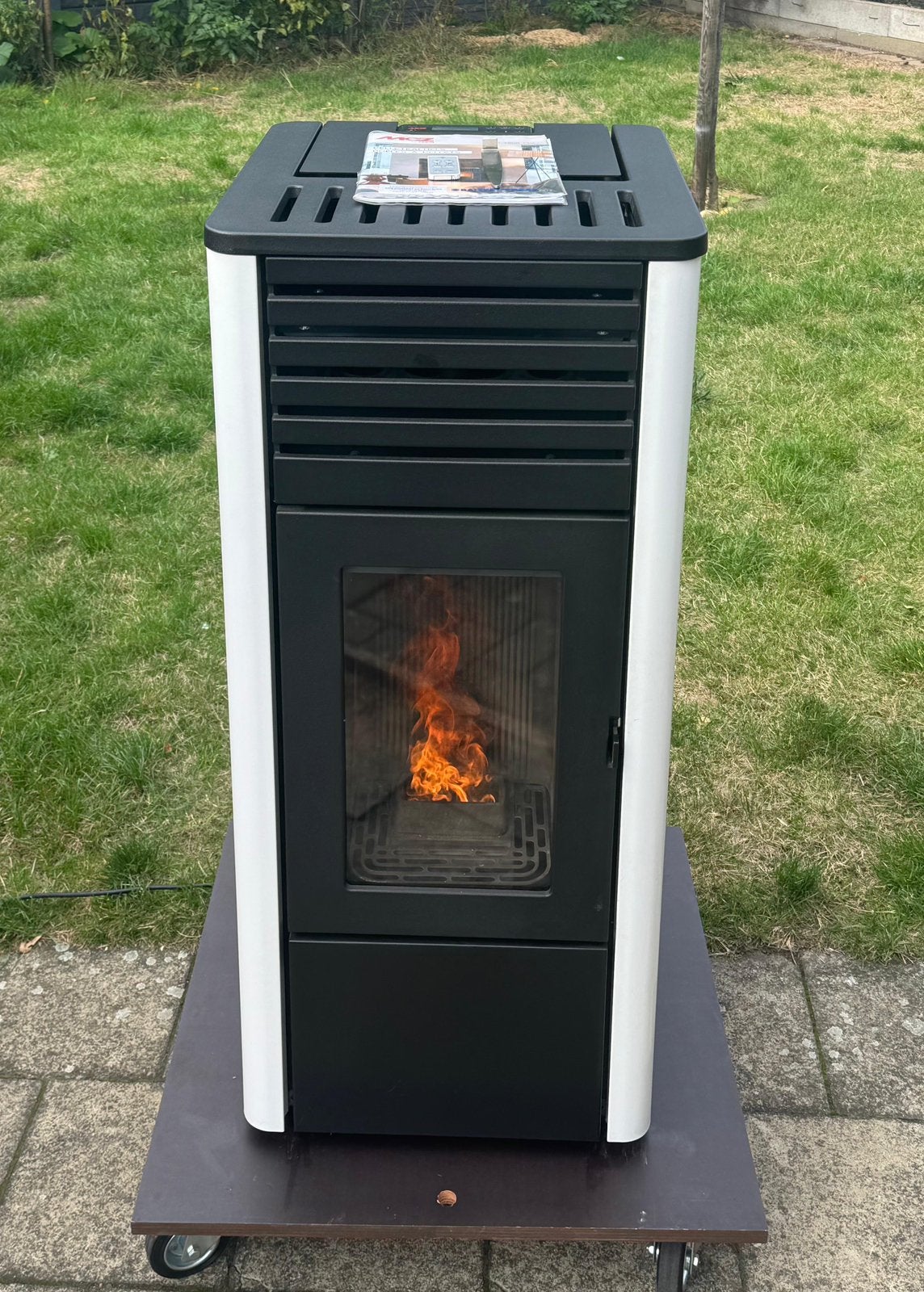 Pelletkachel MCZ MAGGIE Comfort Air 10 S1 10 kW, Maison & Meubles, Enlèvement, Comme neuf
