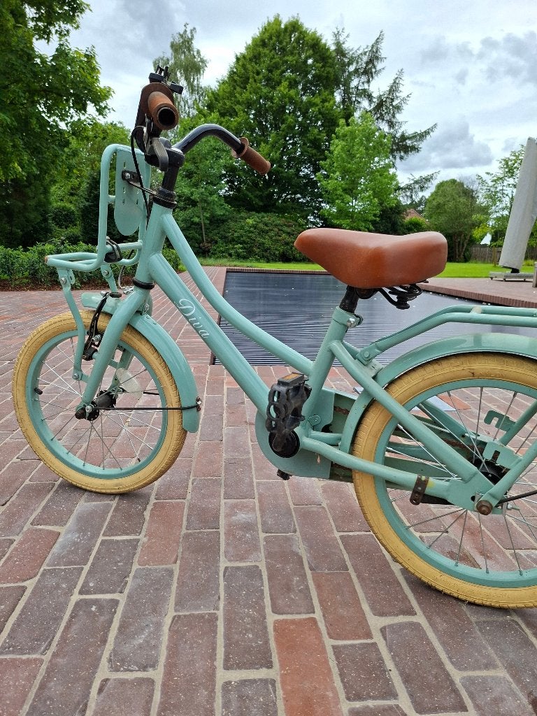 Meisjesfiets 16 inch Diva, Fietsen en Brommers, Ophalen, Terugtraprem, Gebruikt, Handrem