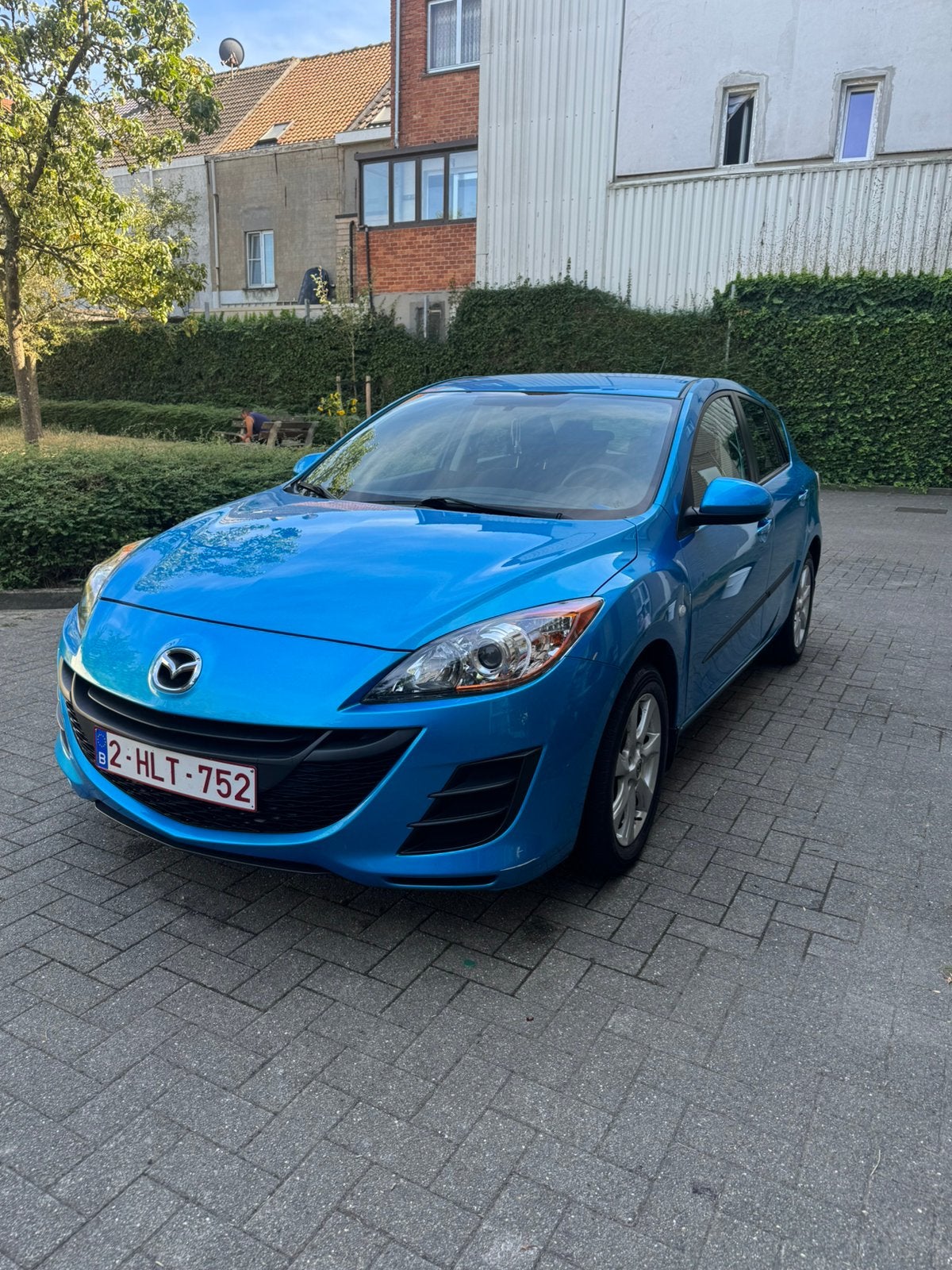 Mazda 3, Bouwjaar 2011. 1.6L Benzine, Auto's, Mazda, Euro 5, Zwart, Blauw, Handgeschakeld