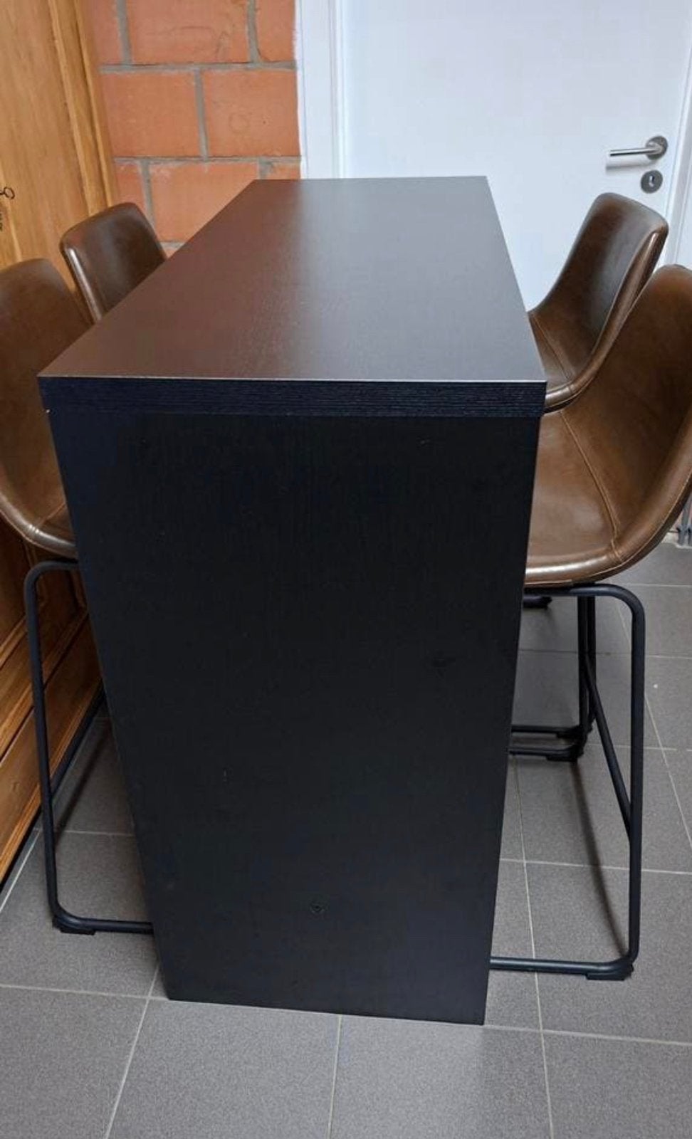 Hoge bar tafel, Huis en Inrichting, Ophalen, Gebruikt