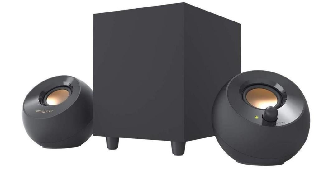 Enceinte Creative Pebble Plus USB, Informatique & Logiciels, Enlèvement ou Envoi, Comme neuf, Canal audio 2.1, Creative