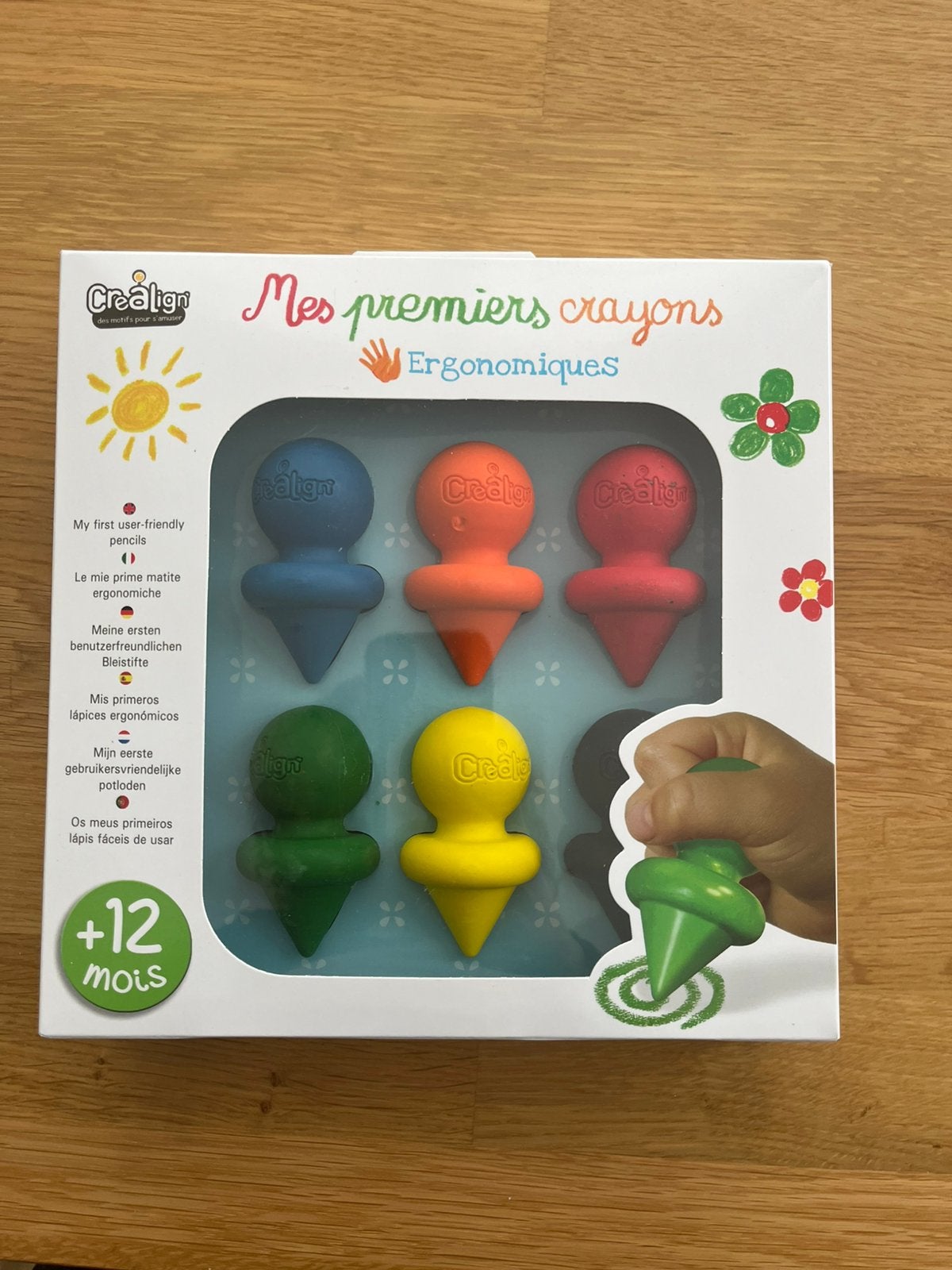 Crayons ergonomiques, Enlèvement, Comme neuf