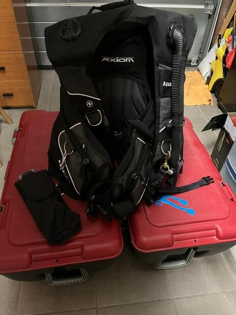 BCD inflator jacket Axiom, maat L, Ophalen, Zo goed als nieuw, Trimvest of Wing