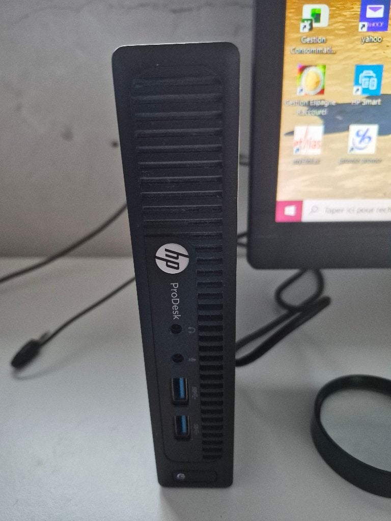 PC MINI HP PRO WINDOWS 10 PROFESSIONAL, Ophalen, 256 GB, 2 tot 3 Ghz, 8 GB