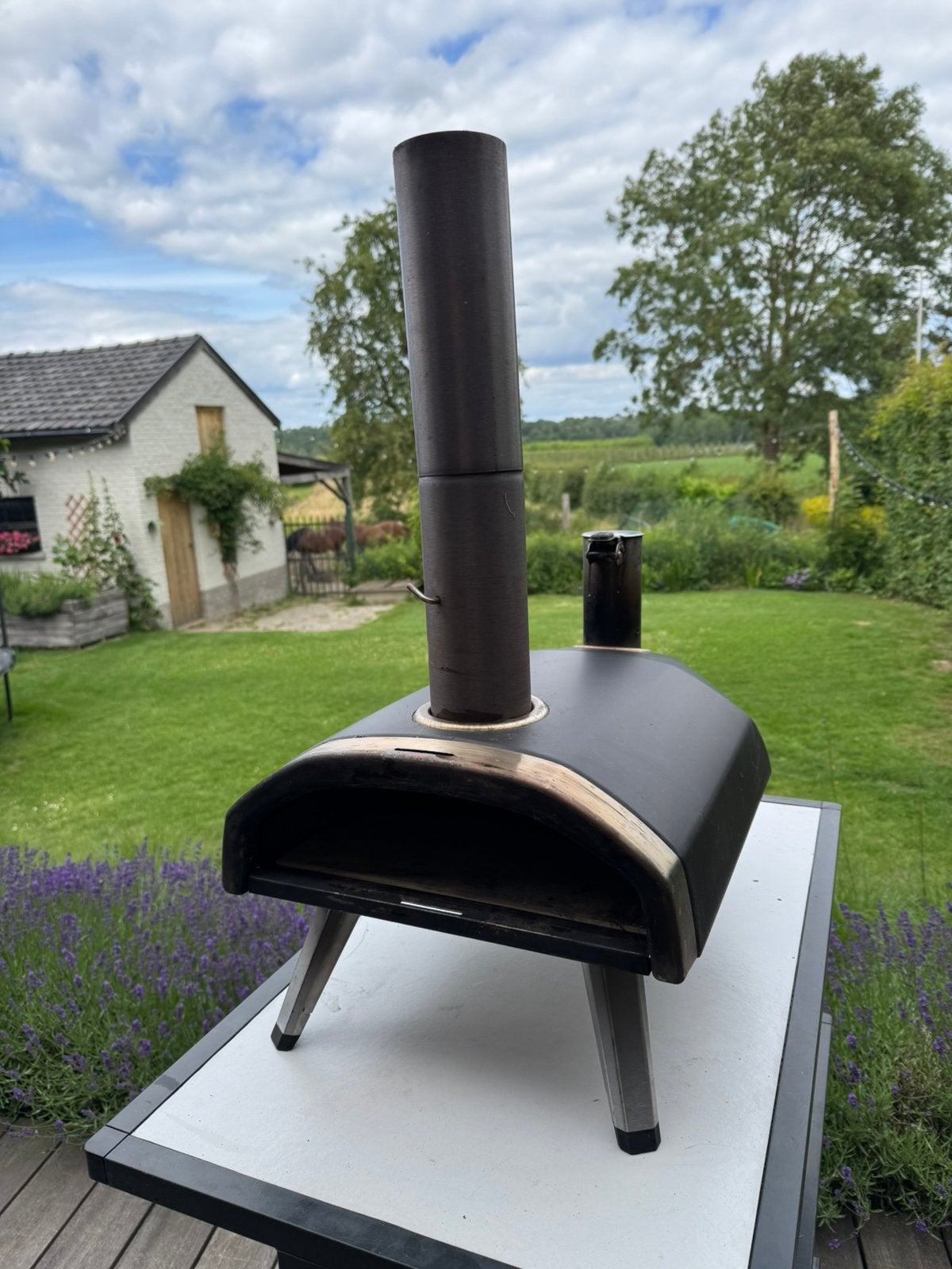 Ooni pizzaoven met pellets, Ophalen, Gebruikt