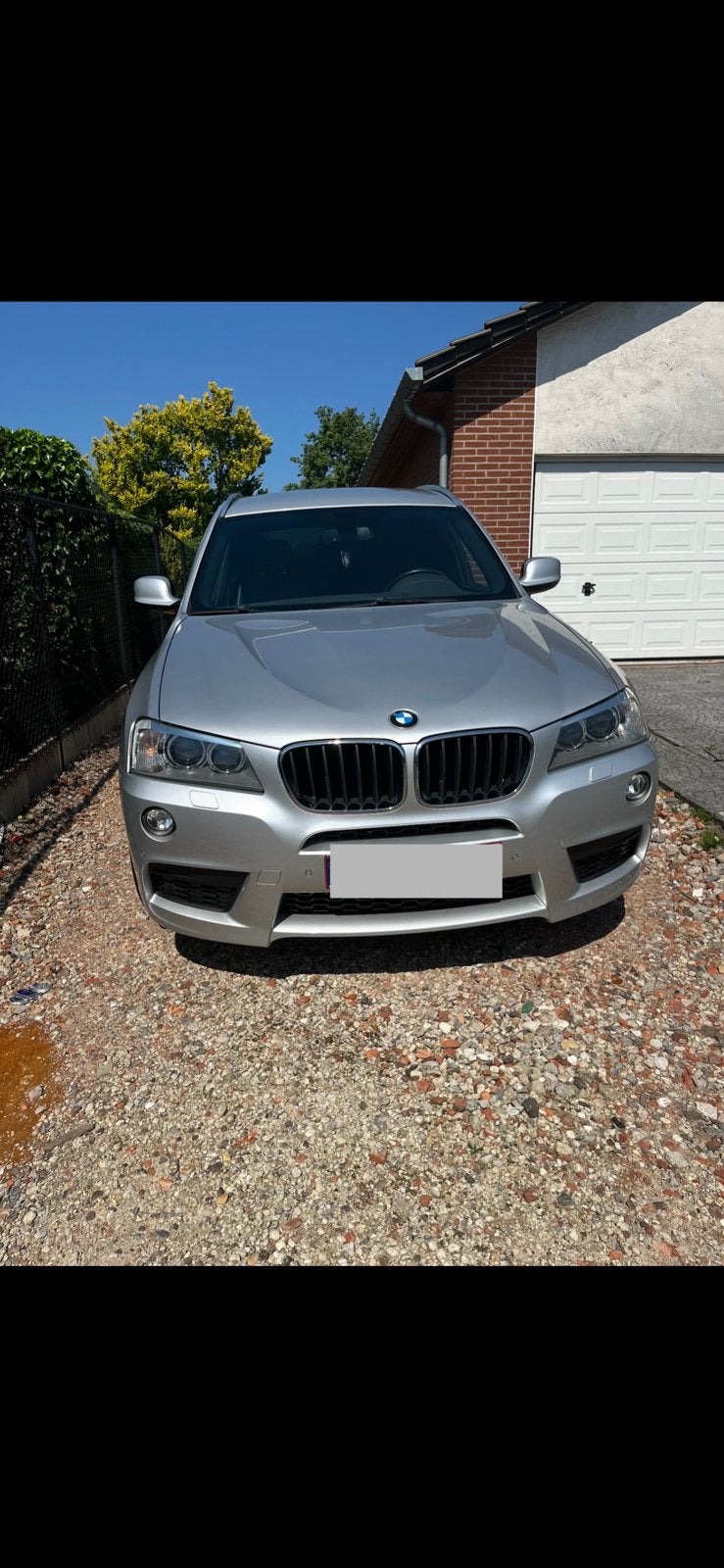 BMW X3 X3 2.0 dA xDrive20 M-pakket interieur en exterieur, Autos, BMW, Particulier, X3, Automatique, Enlèvement