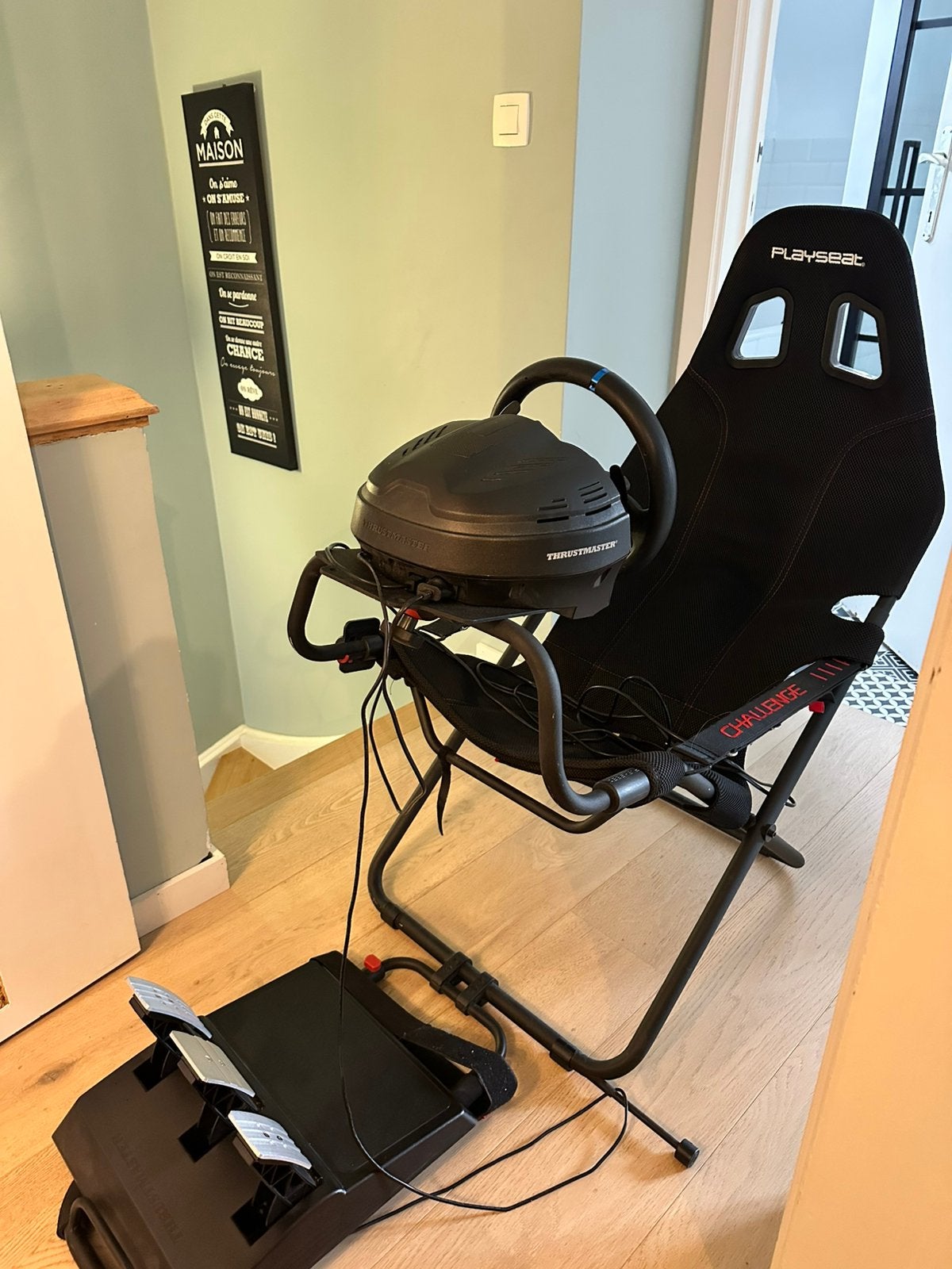 PackSimRacing PS4/5 ThrustmasterT300RSGT+ Playseat Challenge, Consoles de jeu & Jeux vidéo, Enlèvement, Comme neuf