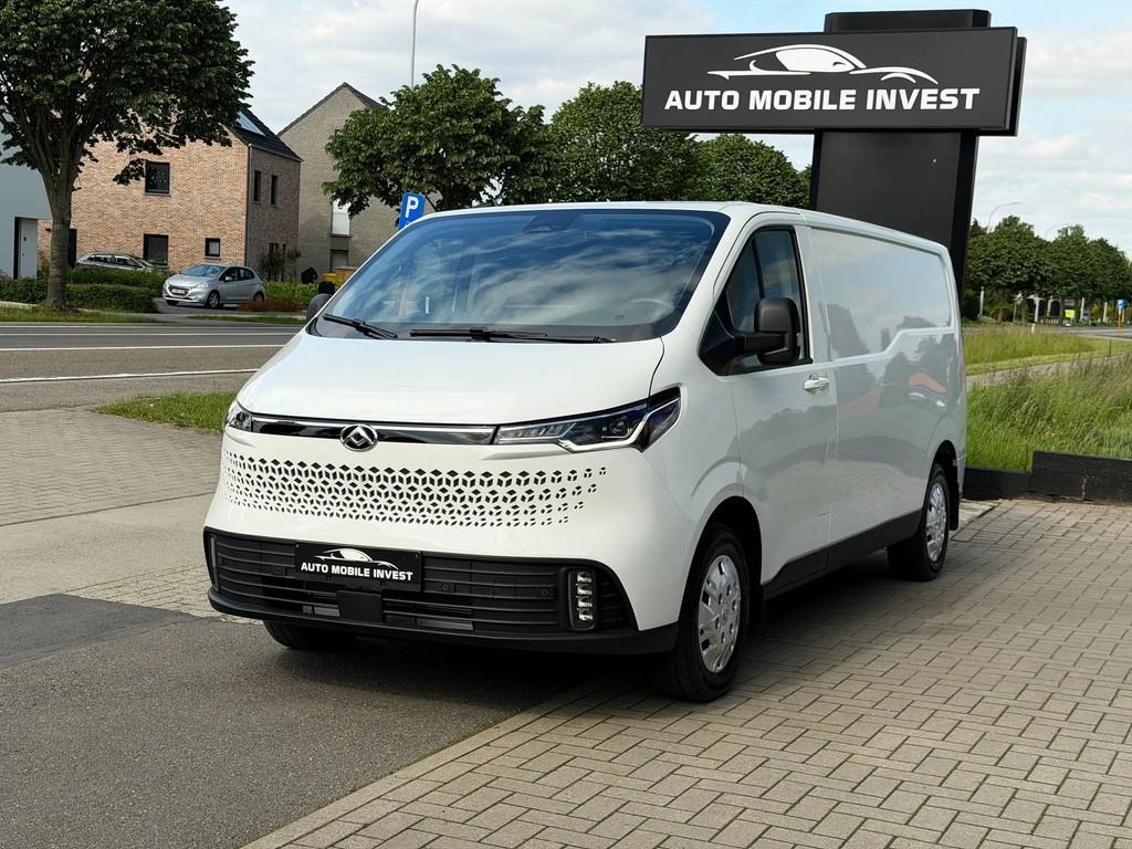 Maxus eDeliver 7 NEW VEHICLE 35KM 0483/47.20.60, Auto's, Automaat, Gebruikt, Zwart, Maxus