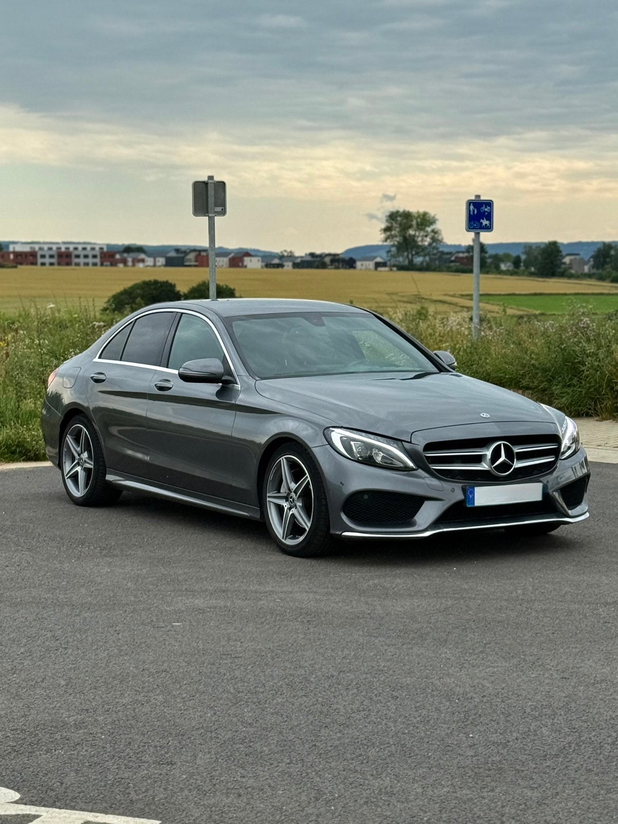 Mercedes Benz C200d, Pack AMG inter/éxter, Automatique Euro6, Autos, Mercedes-Benz, Particulier, Caméra 360°, Caméra de recul