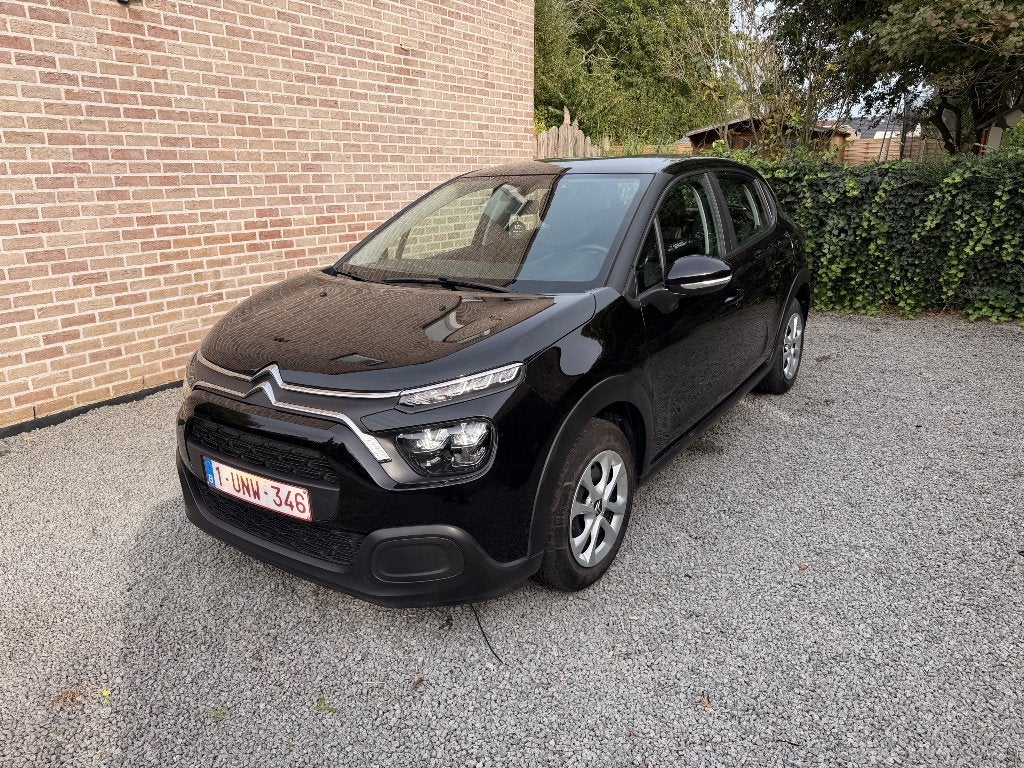 Citroën c3 1.2 essence S&S Live, Autos, Achat, 82 kW, Boîte manuelle, Noir