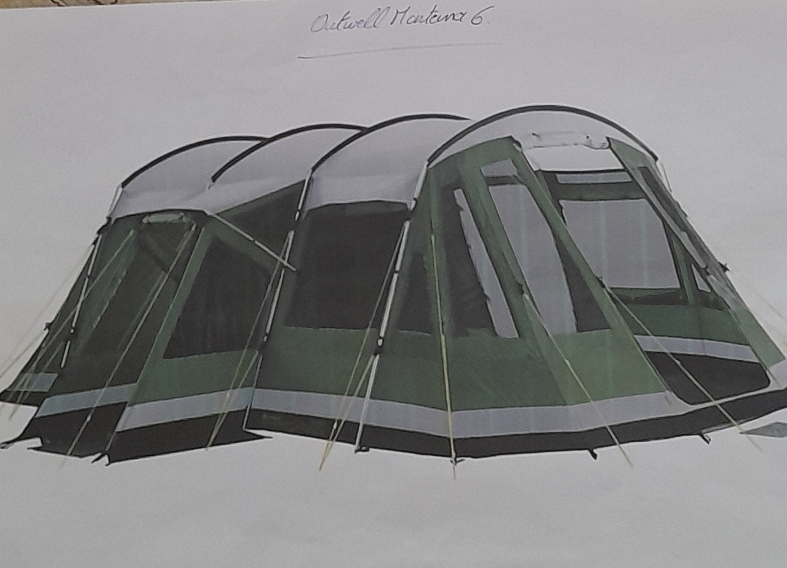 Grote Outwel Montana tent., Ophalen