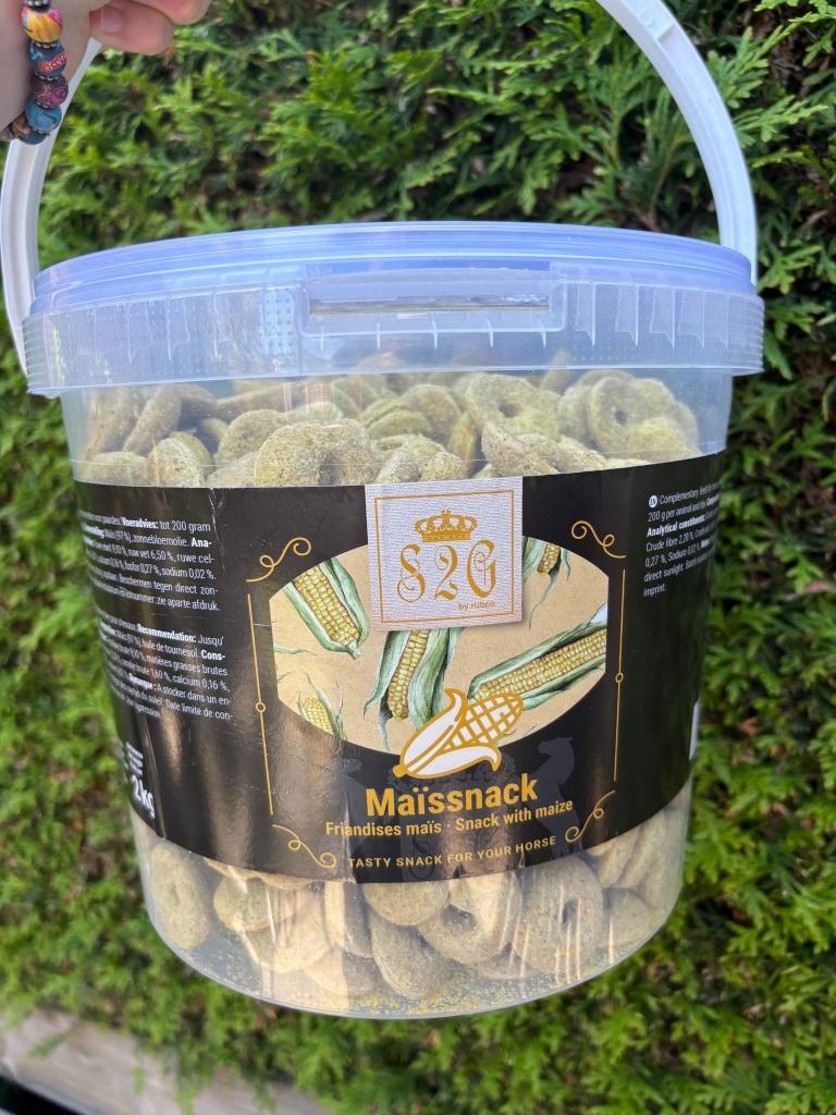 Paardensnoepjes S2G Maïssnack 2kg, Dieren en Toebehoren, Ophalen of Verzenden, Nieuw