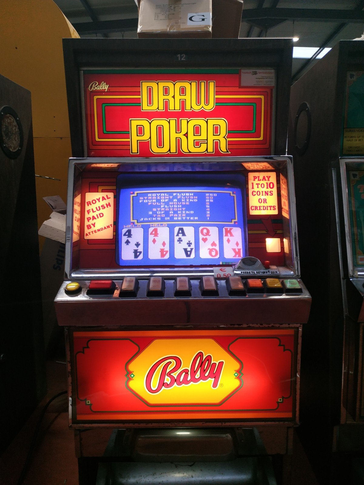 4 x Jackpot Eenarmige bandiet Bally IGT Video, Collections, Enlèvement