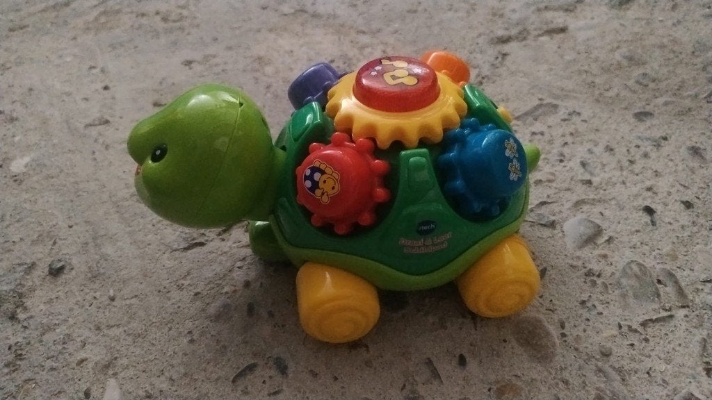 VTech Draai & Leer Schildpad, Ophalen of Verzenden, Zo goed als nieuw, 6 maanden tot 2 jaar
