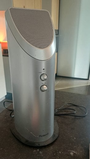versterker Roland, Ophalen, Gebruikt