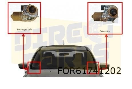 Ford Focus III (3/11-1/15) ruitenwissermotor Rechts voorzijd, Autos : Pièces & Accessoires, Neuf, -, -, Ford
