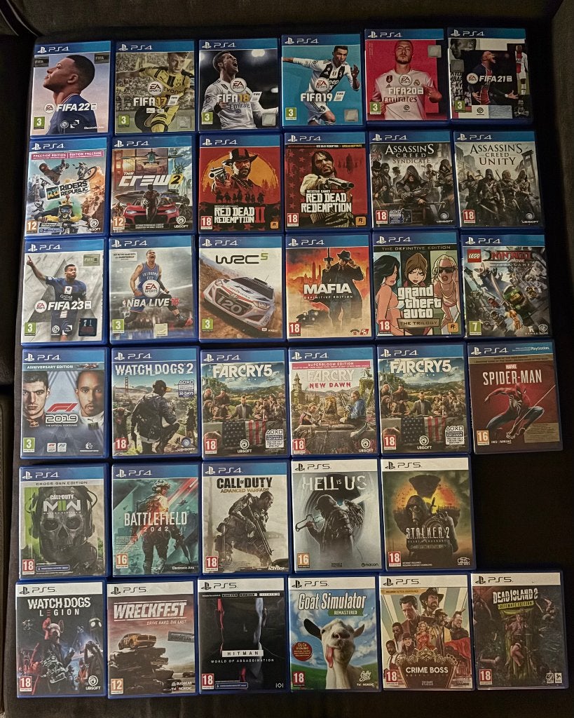 35 Games PlayStation 4 / 5 Niet te onderscheiden van nieuw., Games en Spelcomputers, Ophalen of Verzenden, Zo goed als nieuw