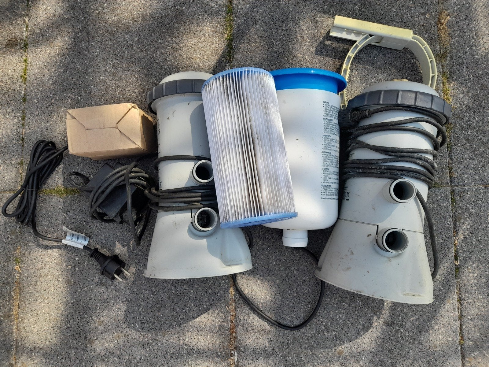 Intex Zwembad Filterpompen + Skimmer & 2 Voedingen, Ophalen, Filter