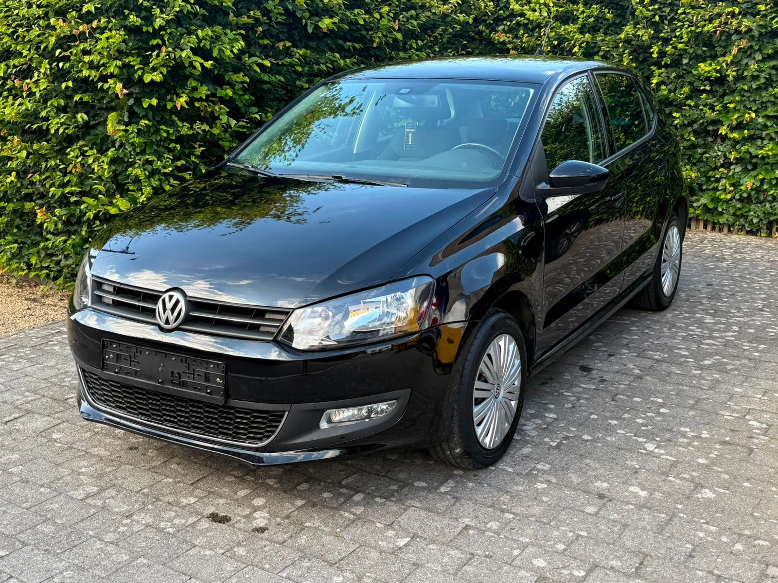VW Polo - 1.4 benzine - met verkoopskeuring, Zwart, Te koop, Handgeschakeld, Diesel