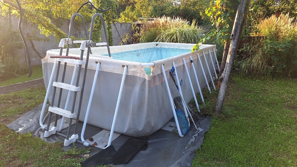 Intex zwembad 4x2 m, Enlèvement