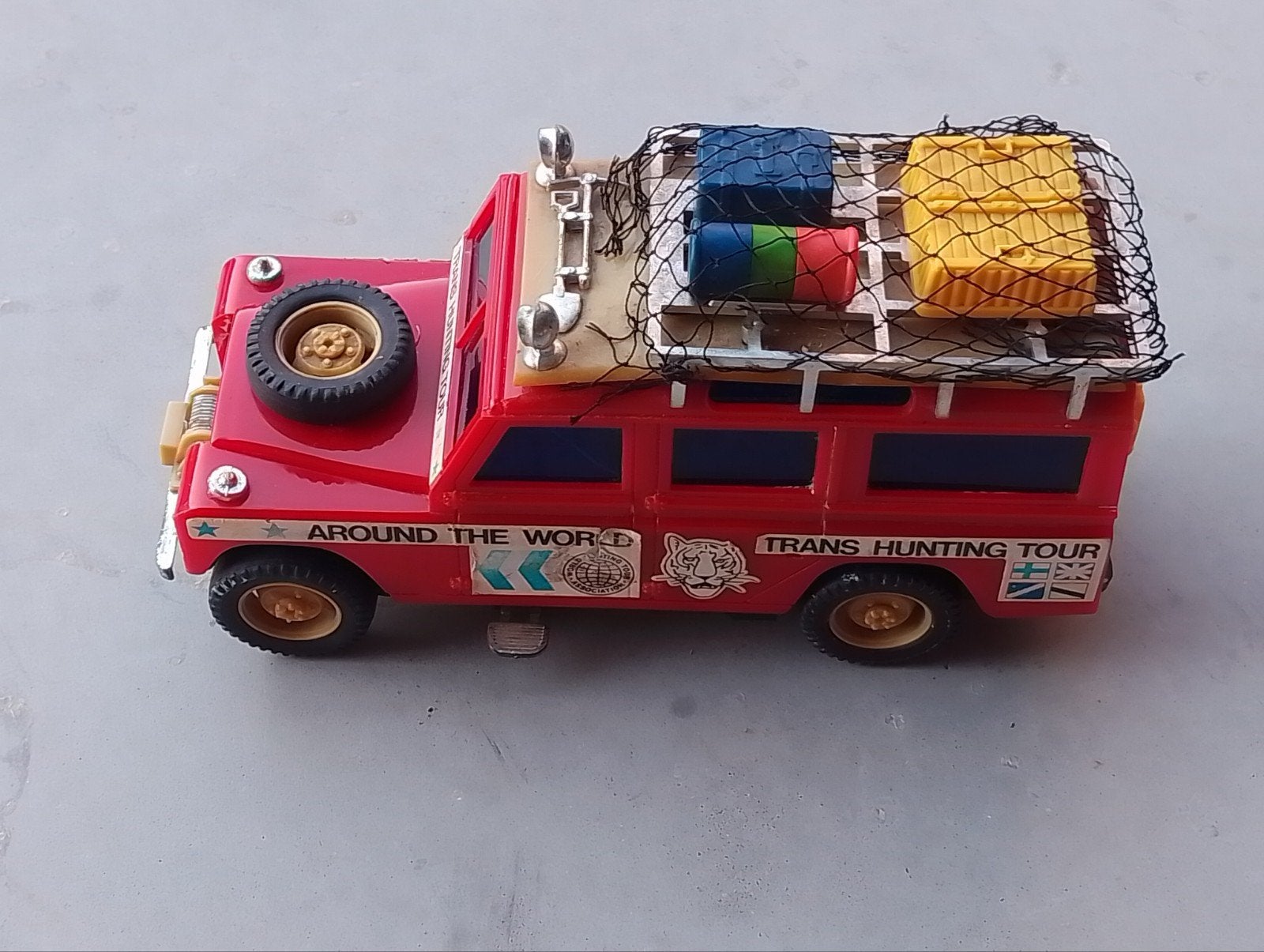 Vintage Land Rover Fender "Trans Hunting Tour", Ophalen of Verzenden