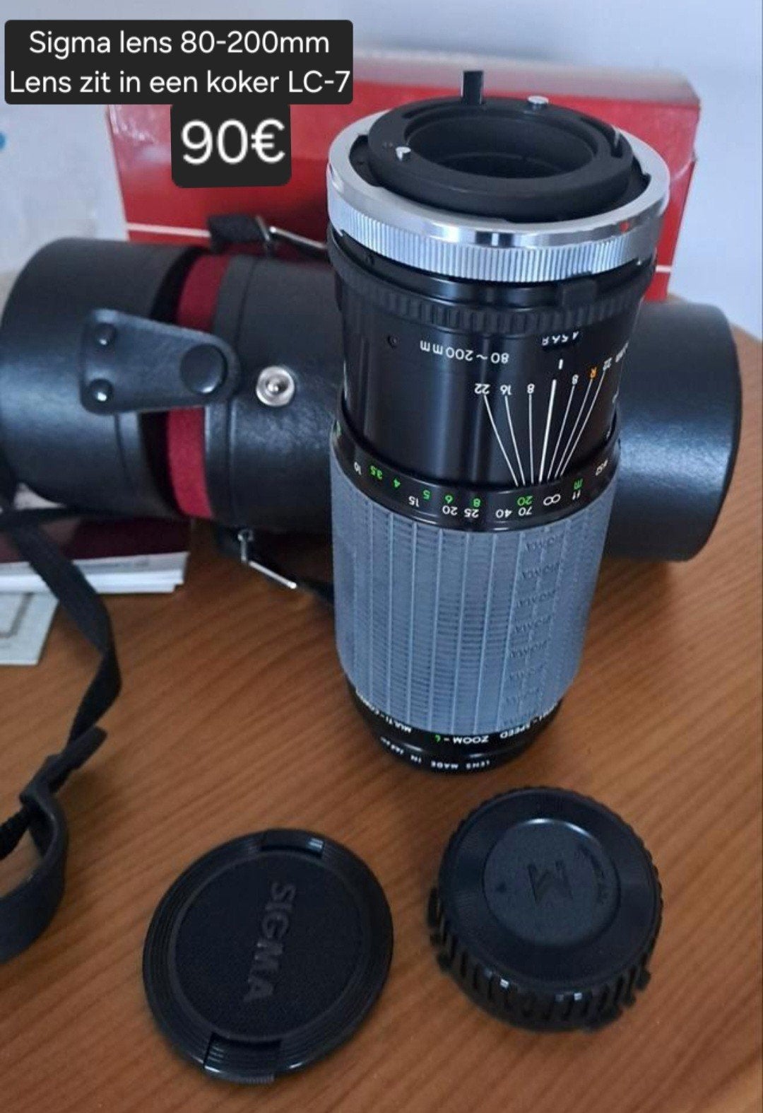 Sigma lens 80-200mm
Lens, Enlèvement ou Envoi, Sigma