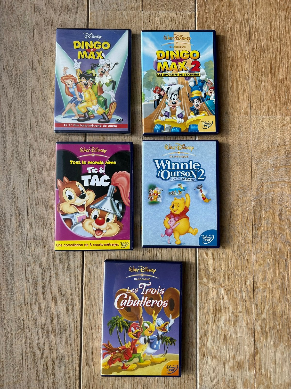 5 DVD Disney français, CD & DVD, Enlèvement ou Envoi, Dessin animé, Tous les âges, Comme neuf