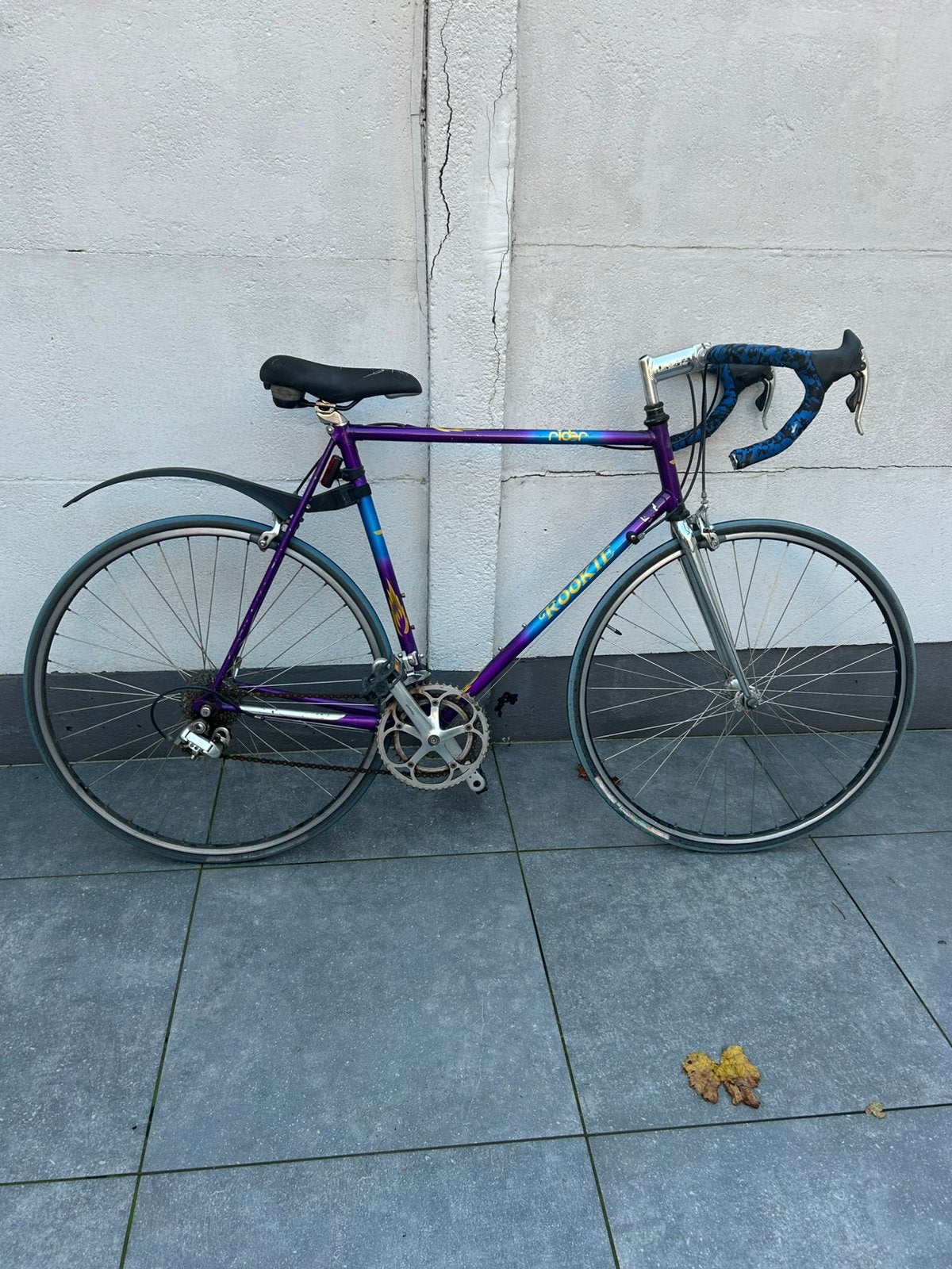 Koersfiets, Ophalen, Gebruikt, Staal, 28 inch