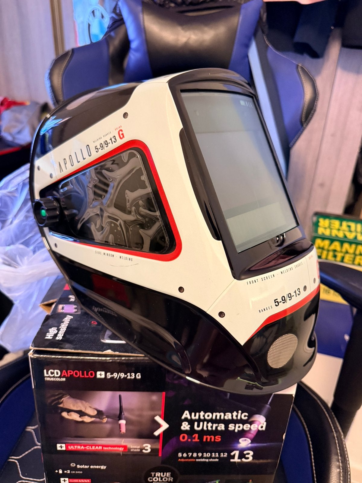 Casque de soudage auto GYS LCD APOLLO NEUF JAMAIS UTILISÉ !!, Enlèvement, Neuf, Tig
