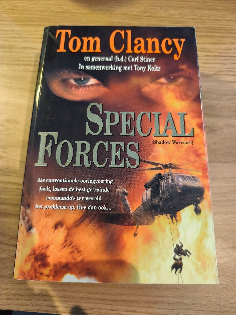 Boek Tom Clancy: Special Forces, Gelezen, België, Tom Clancy, Ophalen of Verzenden