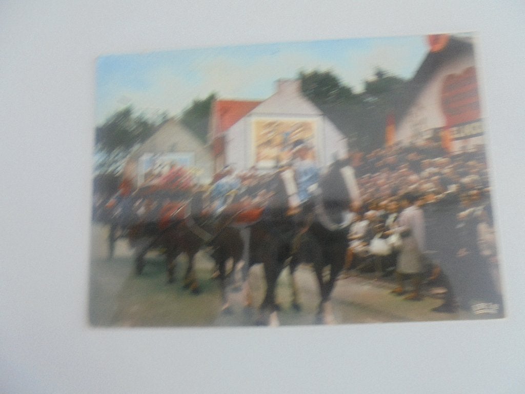 wieze - oktoberfeesten, Verzamelen, Ophalen of Verzenden, 1940 tot 1960, Gelopen, Vlaams-Brabant