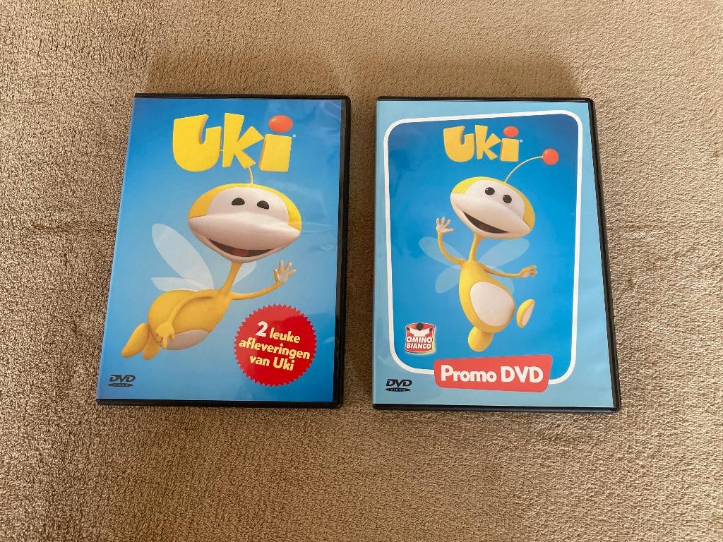 DVD Uki Geniet van 2 leuke avonturen met Uli +2de DVD gratis, Enlèvement ou Envoi, Comme neuf, Dessin animé